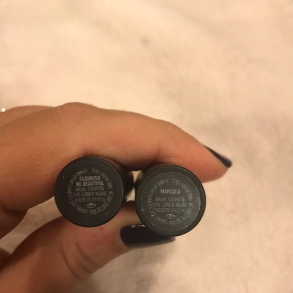 Barely used MAC Kajal limited edition eyeliners - Picture 2 of 3